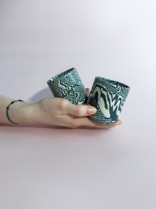 kubki Czarka / kubek nerikomi psychodeliczna parka