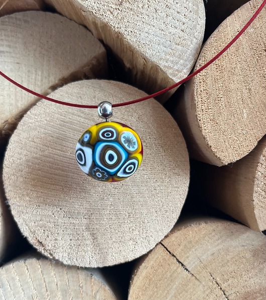 wisiory Naszyjnik z wymiennym oczkiem