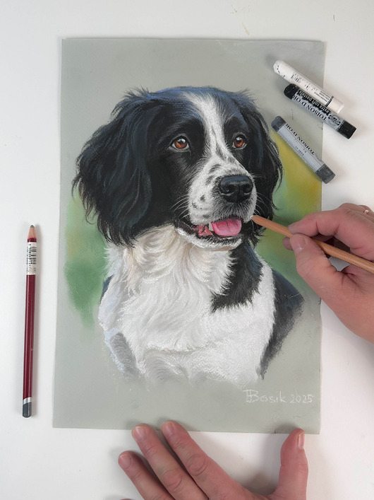 obrazy Portret Pupila na zamówienie