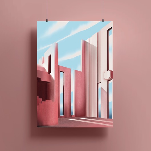 plakaty Plakat Muralla Roja