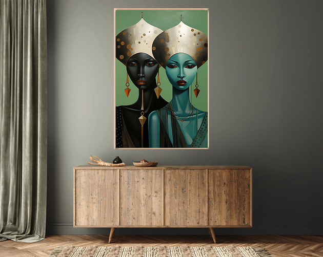 plakaty Oblicza Innych Wymiarów - Plakat - Druk - Abstrakcja, Surrealizm, Loft #4