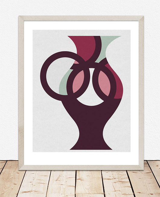 plakaty Plakat dekoracyjny z dzbankiem