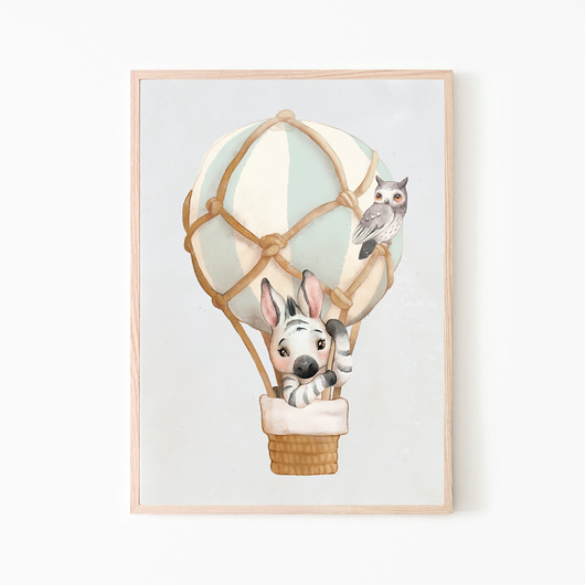 obrazy i plakaty do pokoju dziecięcego PLAKAT, OBRAZEK TINY WORLD  nr.20