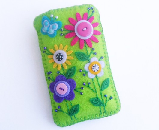 Etui na telefon Kwiaty  Tulis