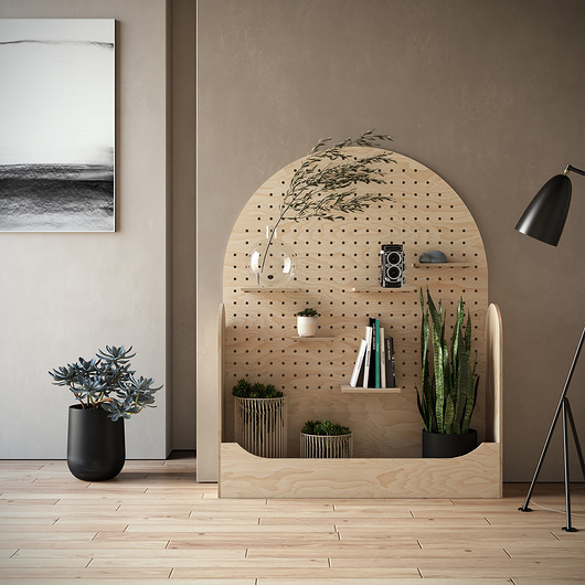 regały i półki Box pegboard -  XL