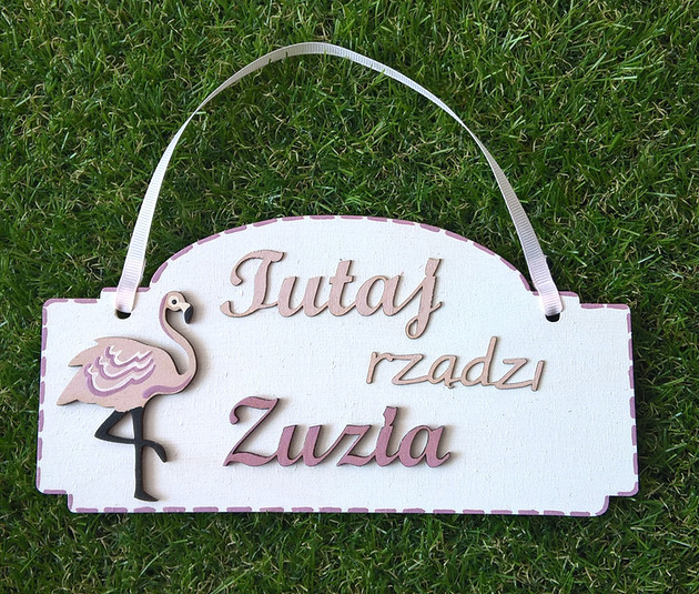 Personalizowana tabliczka z imieniem Prowansalska Manufaktura