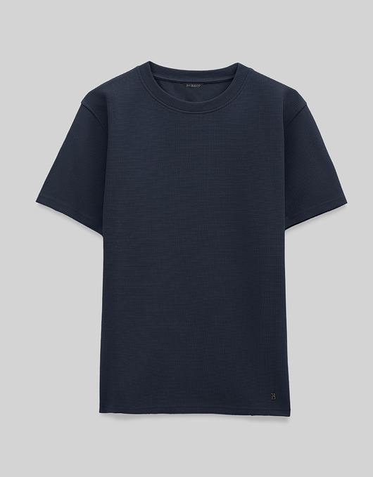 t-shirty męskie T shirt do kompletu valleve granatowy