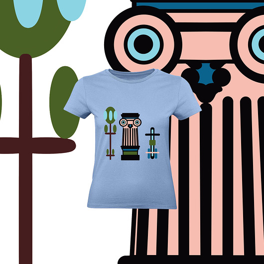 t-shirt damskie Błękitna koszulka damska  COLORS OF MEXICO NO.34