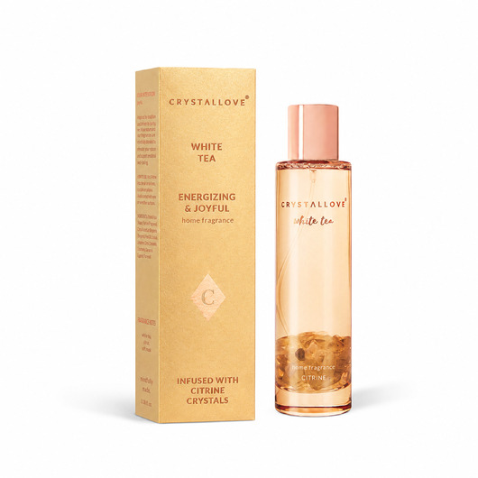 zapachy - inne CRYSTALLOVE White Tea & Citrine Mgiełka Zapachowa do Wnętrz 100 ml