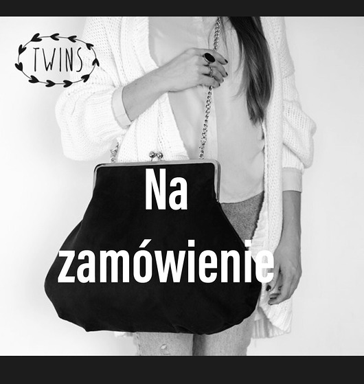 torby XXL Torebka Szara na zamówienie