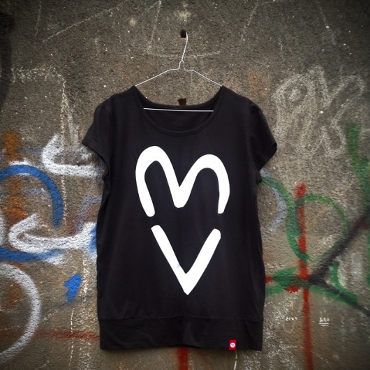 Kardio Black! t-shirt / tunika / onesize / black familove