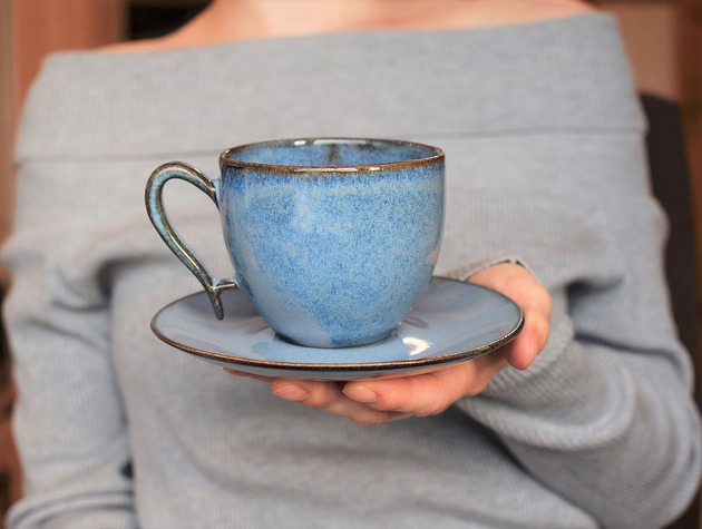 Filiżanka ceramiczna Morska 270ml Ceramika Ciepliki