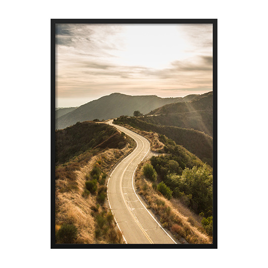 SUNNY MOUNTAIN ROAD, POSTER - Różne rozmiary mermer