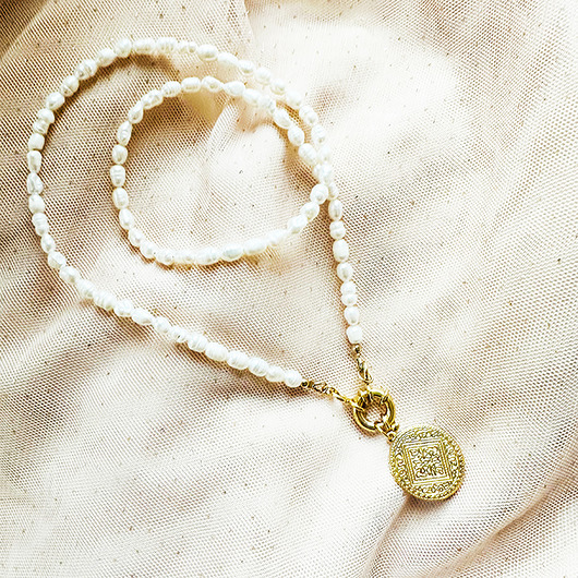 chokery Naszyjnik naturalne perły  na prezent