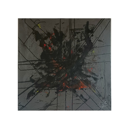 obrazy In My Darkest Moments 80x80 Abstrakcja