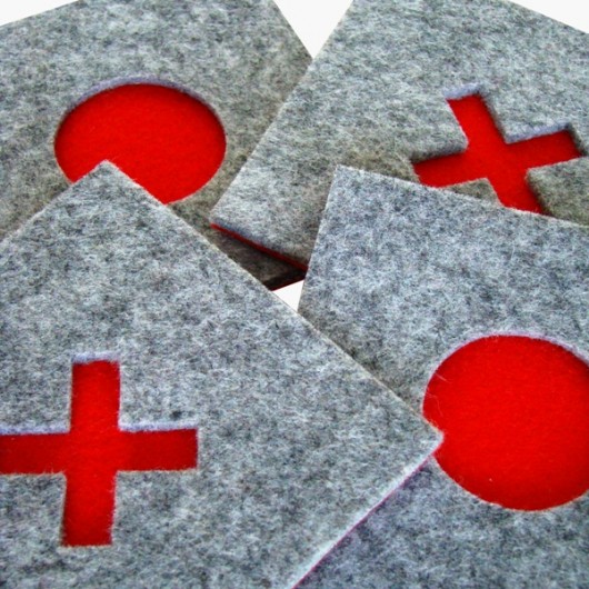 TIC-TAC-TOE Podstawki pod kubek magapi