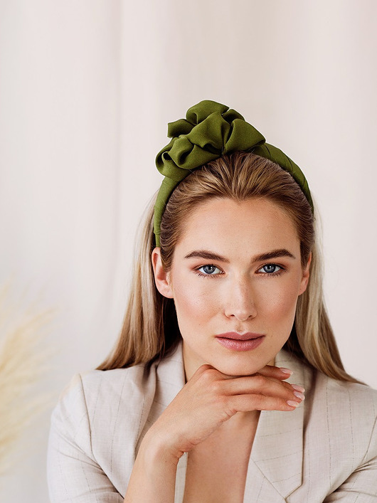 opaski do włosów OLIVE silk