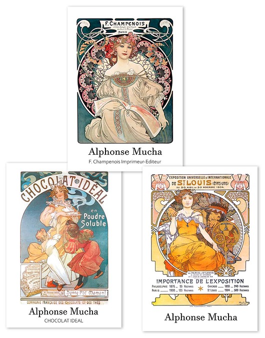 plakaty GALERIA PLAKATÓW  Alphonse Mucha