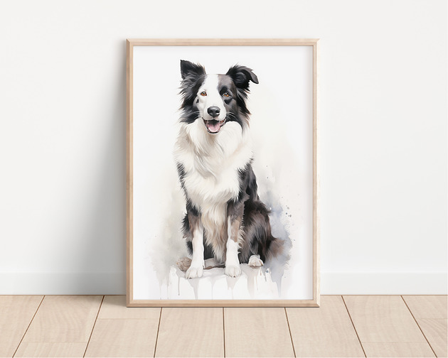 plakaty Plakat border collie