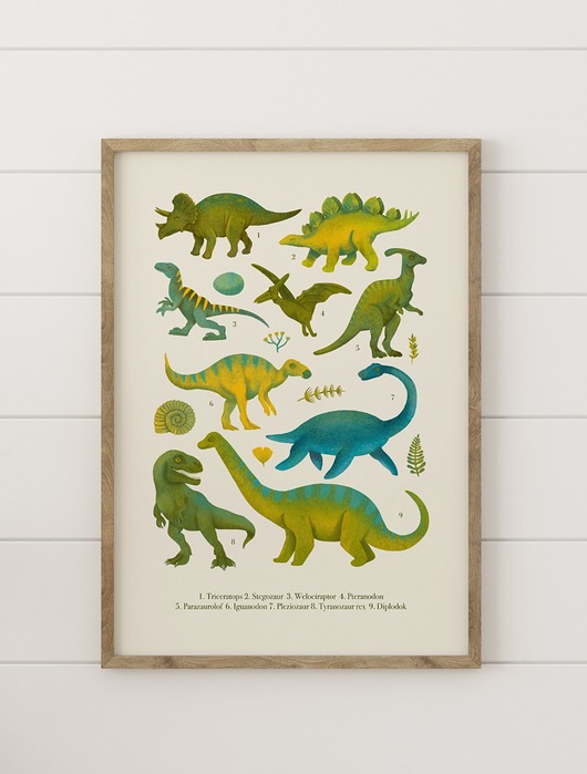 plakaty Plakat "Prehistoria" 30x40 cm