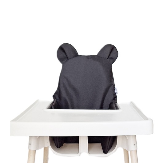 pokój dziecka - różne Pokrowiec na poduszkę do Ikea Antilop Czarny