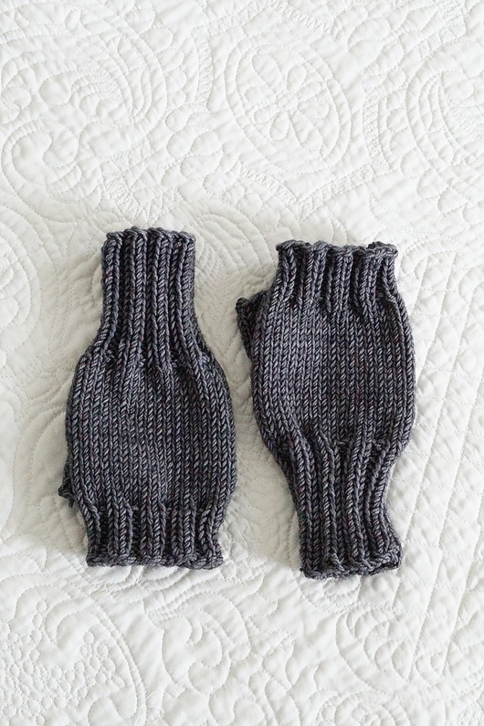 rękawiczki damskie Mitenki z merino w stylu vintage