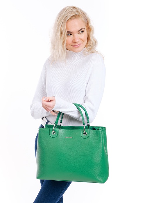 torby na ramię Torba skórzana Shopper (6916)