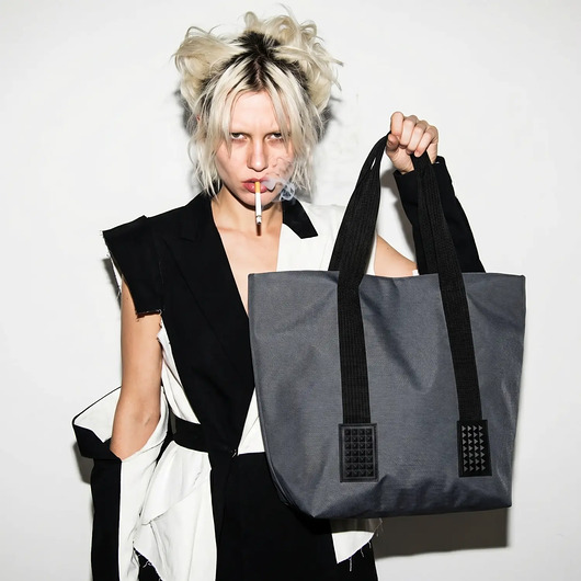 torby na ramię Torba shopper Lortido grafitowa 