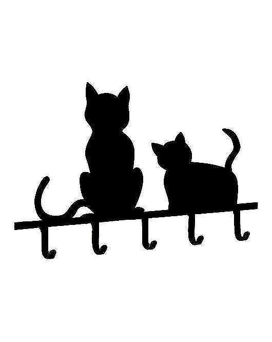 Wieszak na Klucze Cats MIA home