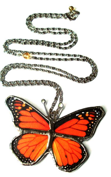 butterfly effect - orange Monika Roth