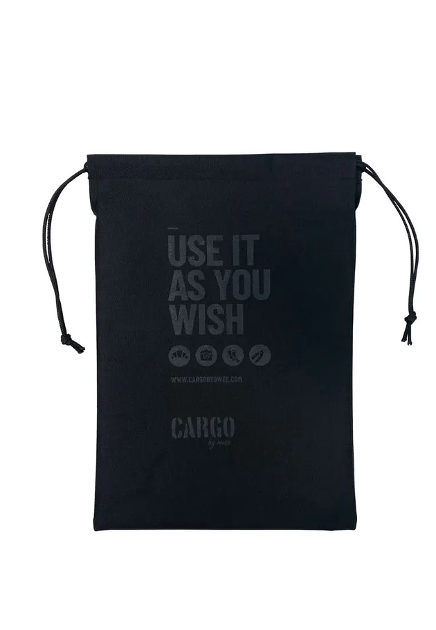 torby na zakupy Worek WISH black LARGE