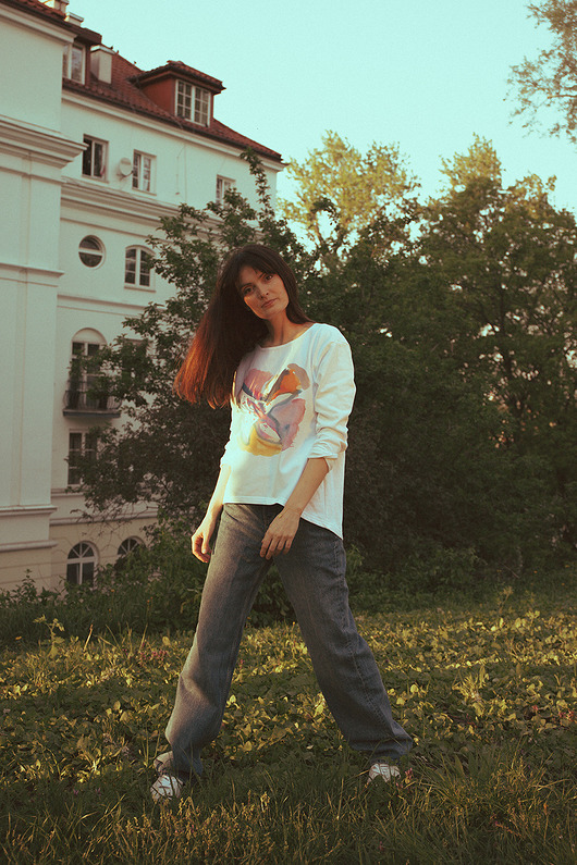 bluza bez kaptura damska Bluza Frida 1
