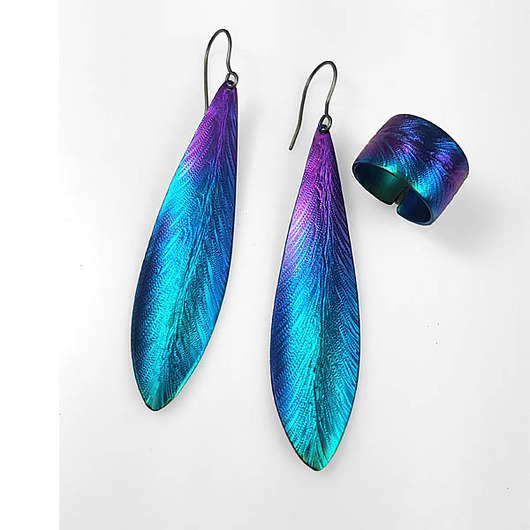 komplet biżuterii Tytanowy komplet IV