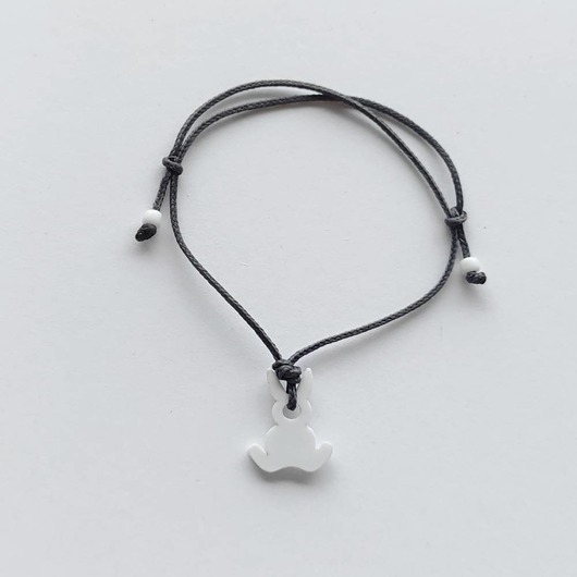 bransoletki na sznurku ZAJĄC bransoletka