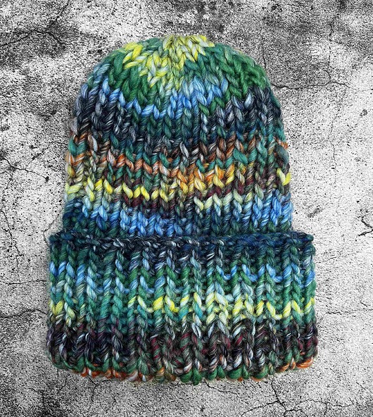 Czapka zimowa beanie Aurora Zorza Made by Jaga