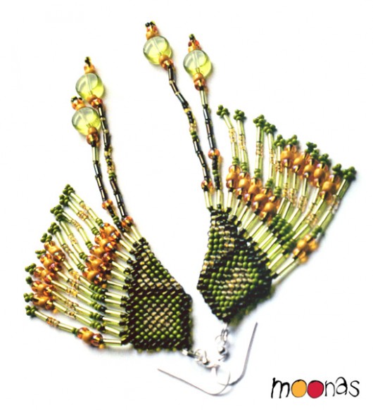 green butterfly moonas