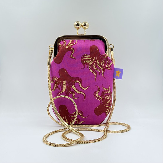 kopertówki Octopus Pink Snake Chain