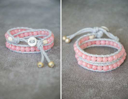 BLOOMING LOTUS bransoletka JADEITOWA NOMAD ACCESSORIES