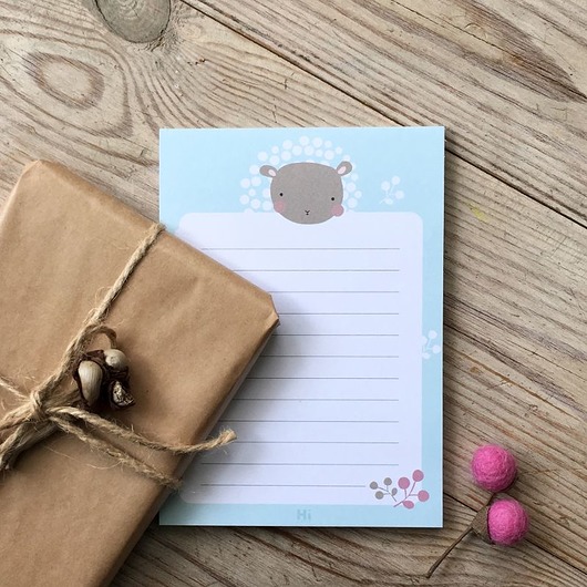 Notes bez okładki A6 OWCA HI LITTLE