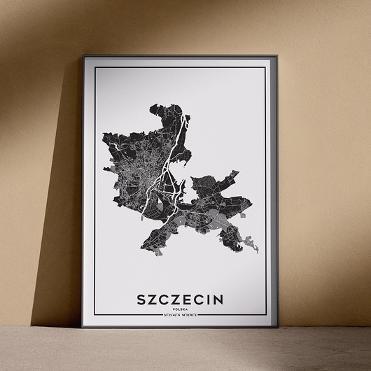 plakaty Plakat Miasto - Szczecin