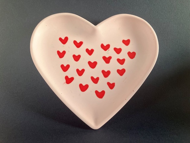 pojemniki na biżuterię Podstawka Serduszkove love