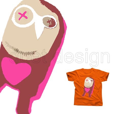 T-shirt duet design 022 Duet design