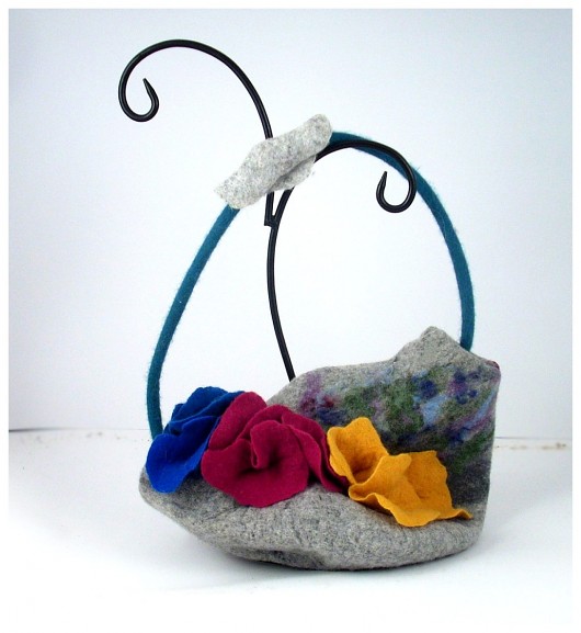 Jedwabnofilcowa Torebka: Living Bag filcant