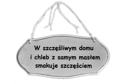 Zawieszka - Szczęśliwy dom Spatium