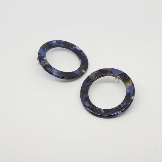 Kolczyki Amelie w kolorze Blue NINIcoJewelry
