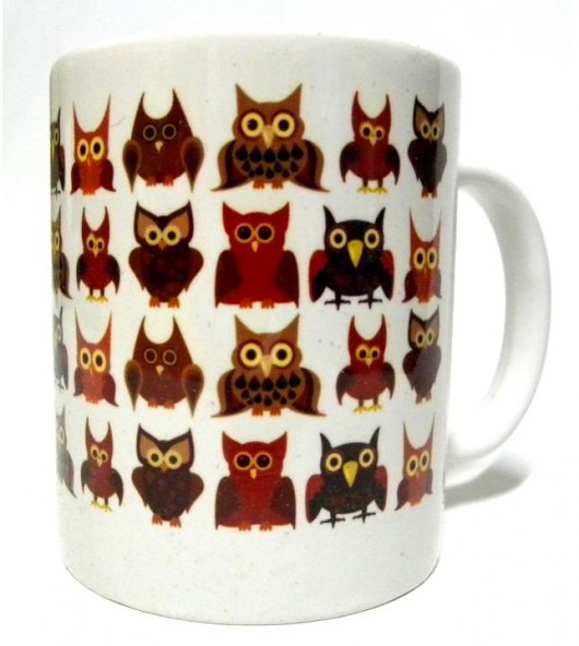 Kubek z sowami:) Gaul Designs