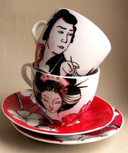 Komplet "Geisha and Samurai" -zamówienie reniah