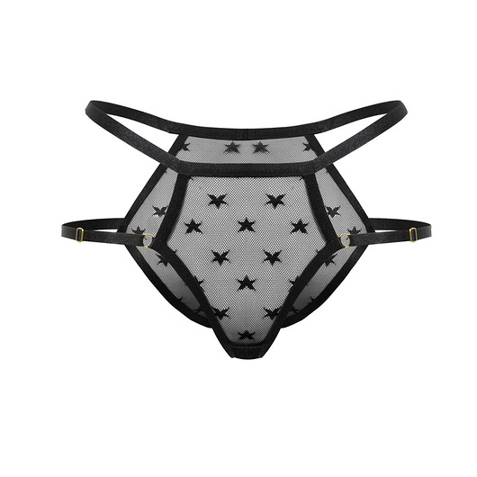 majtki damskie Cosmic Figi z tiulu w gwiazdki