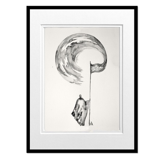 obrazy RumiRacje I akwarela grafika obraz ręcznie malowany