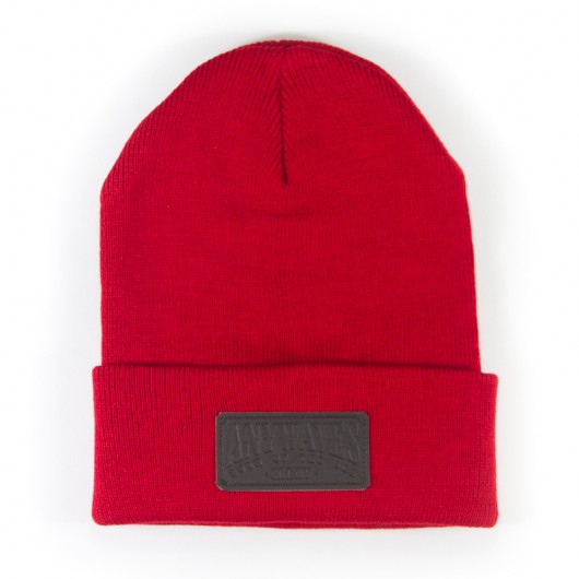 ANYWAVES Cuffed Beanie (red) anywaves